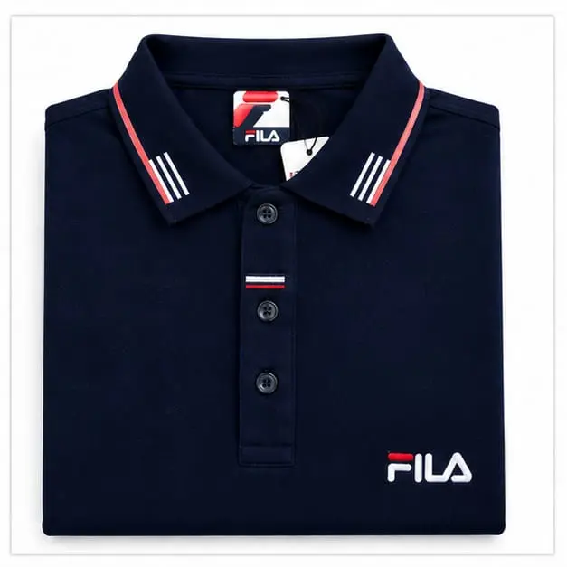 Solid Color Polo Shirt
